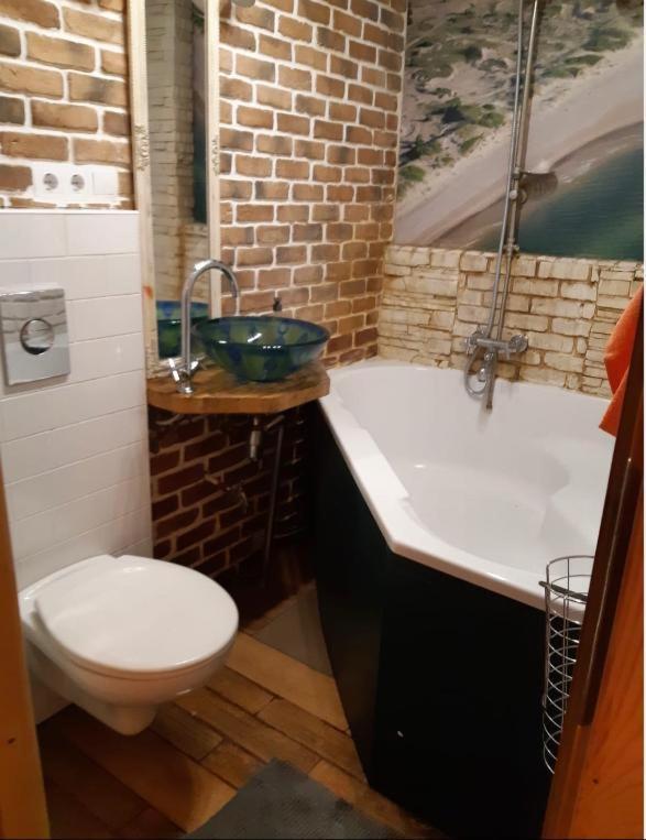 2 Story Studio Apartment Free Parking Included Рига Екстериор снимка
